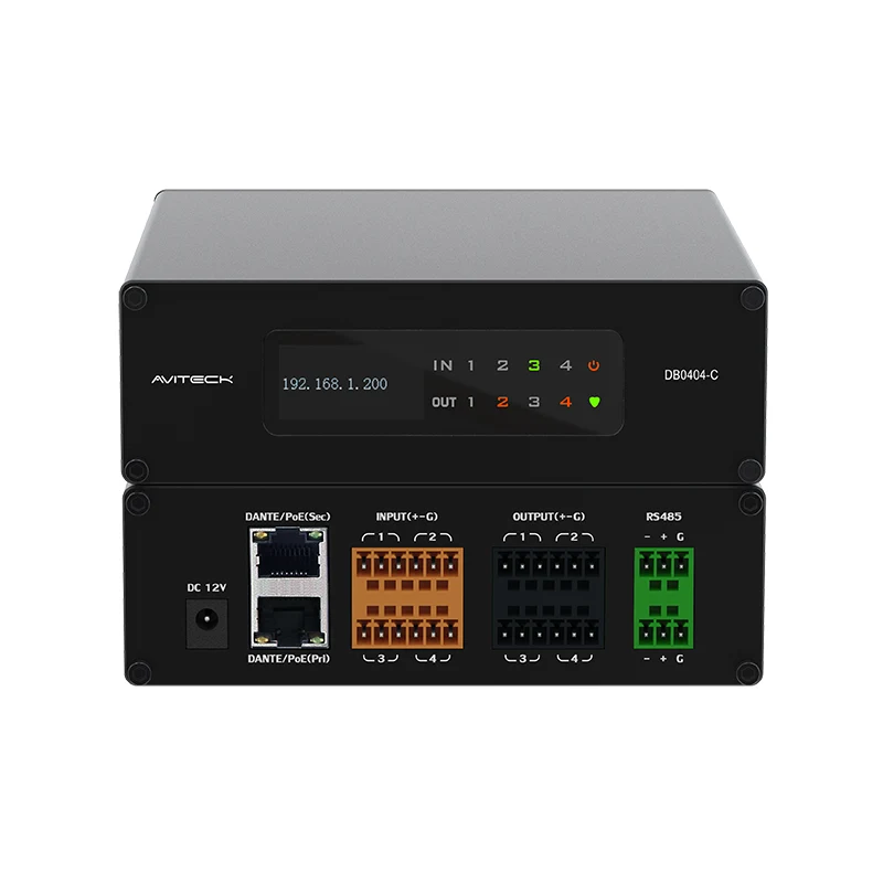 4Channel Dante DSP
