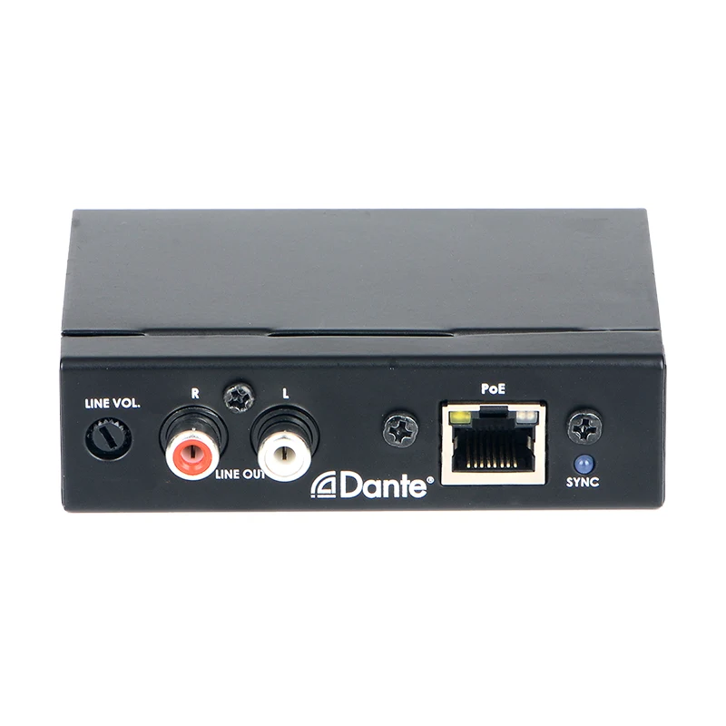 Audio Line RCA Output Dante Interface